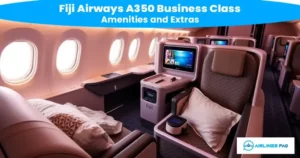 Image of Fiji Airways A350 Business Class Amenities and Extras