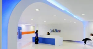 Reception JetBlue Head Office